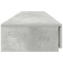 Cajones de Cama Gris Concreto 200x36,5x16,5 cm Madera Engineered de , Mesitas de noche - Ref: Foro24-866918, Precio: 102,44 €...
