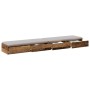 Cajones para Cama  Madera Vieja 200x36,5x16,5 cm Madera de Ingeniero | Foro24.es | Tu tienda online para hogar, jardín y más Foro24.es