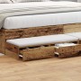 Cajones para Cama  Madera Vieja 200x36,5x16,5 cm Madera de Ingeniero | Foro24.es | Tu tienda online para hogar, jardín y más Foro24.es