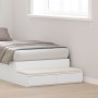 Cajones para cama Blancos 80x36,5x16,5 cm Madera Ingenierizada de , Mesitas de noche - Ref: Foro24-866923, Precio: 51,64 €, D...