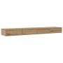 Cajones de Cama de Roble Artesanal 200x36.5x16.5 cm Madera Elaborada de , Mesitas de noche - Ref: Foro24-866922, Precio: 102,...