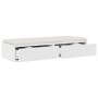 Cajones para cama Blancos 80x36,5x16,5 cm Madera Ingenierizada de , Mesitas de noche - Ref: Foro24-866923, Precio: 51,64 €, D...