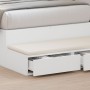 Cajones para cama Blancos 80x36,5x16,5 cm Madera Ingenierizada de , Mesitas de noche - Ref: Foro24-866923, Precio: 51,64 €, D...