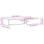 Cajones para cama Blancos 80x36,5x16,5 cm Madera Ingenierizada de , Mesitas de noche - Ref: Foro24-866923, Precio: 51,64 €, D...