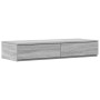 Cajones de cama  en Gris Sonoma de 90x36,5x16,5 cm de Madera hecha | Foro24.es | Tu tienda online para hogar, jardín y más Foro24.es