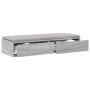 Cajones de cama  en Gris Sonoma de 90x36,5x16,5 cm de Madera hecha | Foro24.es | Tu tienda online para hogar, jardín y más Foro24.es