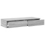 Cajones de cama  en Gris Sonoma de 90x36,5x16,5 cm de Madera hecha | Foro24.es | Tu tienda online para hogar, jardín y más Foro24.es