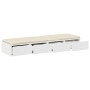 Cajones de Cama Blanco 120x36,5x16,5 cm Madera de Ingeniería de , Mesitas de noche - Ref: Foro24-866939, Precio: 79,68 €, Des...