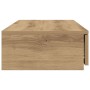 Cajones de Cama de Roble Artesanal 90x36,5x16,5 cm de Madera de , Mesitas de noche - Ref: Foro24-866938, Precio: 50,47 €, Des...