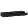 Cajones para Cama Negros 120x36.5x16.5 cm Madera Elaborada de , Mesitas de noche - Ref: Foro24-866940, Precio: 86,32 €, Descu...