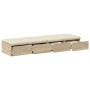 VidaXL Cajones para Cama Roble Sonoma 120x36.5x16.5 cm Madera Compensada de , Mesitas de noche - Ref: Foro24-866941, Precio: ...