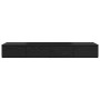 Cajones para Cama Negros 120x36.5x16.5 cm Madera Elaborada de , Mesitas de noche - Ref: Foro24-866940, Precio: 86,32 €, Descu...