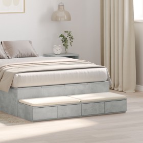 Comprar Cajones de Cama Gris Concreto