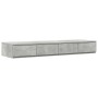 Cajones de Cama  Gris Concreto 120x36.5x16.5 cm Madera Fabricada | Foro24.es | Tu tienda online para hogar, jardín y más Foro24.es