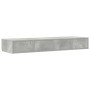 Cajones de Cama  Gris Concreto 120x36.5x16.5 cm Madera Fabricada | Foro24.es | Tu tienda online para hogar, jardín y más Foro24.es