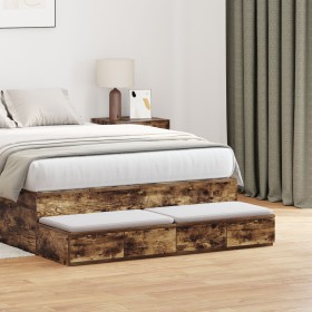 Comprar Cajones de Cama Roble Ahumado