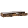 Cajones de Cama  Roble Ahumado 120x36,5x16,5 cm Madera Ingenerizada | Foro24.es | Tu tienda online para hogar, jardín y más Foro24.es
