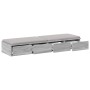 Cajones de cama  Gris Sonoma 120x36,5x16,5 cm Madera elaborada | Foro24.es | Tu tienda online para hogar, jardín y más Foro24.es