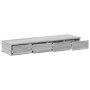 Cajones de cama  Gris Sonoma 120x36,5x16,5 cm Madera elaborada | Foro24.es | Tu tienda online para hogar, jardín y más Foro24.es