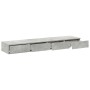 Cajones de Cama  en Gris Concreto, 140x36.5x16.5 cm, Hechos de Madera Elaborada | Foro24.es | Tu tienda online para hogar, jardín y más Foro24.es