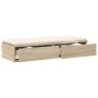 Cajones de cama Roble Sonoma 75x36,5x16,5 cm Madera de calidad de , Mesitas de noche - Ref: Foro24-866965, Precio: 51,95 €, D...