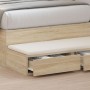 Cajones de cama Roble Sonoma 75x36,5x16,5 cm Madera de calidad de , Mesitas de noche - Ref: Foro24-866965, Precio: 51,95 €, D...