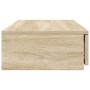 Cajones de cama Roble Sonoma 75x36,5x16,5 cm Madera de calidad de , Mesitas de noche - Ref: Foro24-866965, Precio: 51,95 €, D...