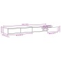 Cajones para Cama Blancos 160x36.5x16.5 cm Hechos de Madera Ingenierizada de , Mesitas de noche - Ref: Foro24-866971, Precio:...