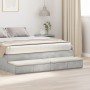 Mesas de Noche  Gris Concreto Madera Elaborada 160 x 36.5 x 16.5 cm | Foro24.es | Tu tienda online para hogar, jardín y más Foro24.es