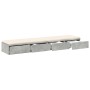 Mesas de Noche  Gris Concreto Madera Elaborada 160 x 36.5 x 16.5 cm | Foro24.es | Tu tienda online para hogar, jardín y más Foro24.es