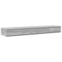 Mesa de Noche  Gris sonoma Madera de calidad 160 x 36.5 x 16.5 cm | Foro24.es | Tu tienda online para hogar, jardín y más Foro24.es