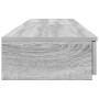 Mesa de Noche  Gris sonoma Madera de calidad 160 x 36.5 x 16.5 cm | Foro24.es | Tu tienda online para hogar, jardín y más Foro24.es