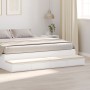 Cajones de Cama en Blanco 180x36,5x16,5 cm de Madera Elaborada de , Mesitas de noche - Ref: Foro24-866979, Precio: 93,81 €, D...