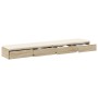 Cajones de cama Roble Sonoma 180x36,5x16,5 cm de madera hecha de , Mesitas de noche - Ref: Foro24-866981, Precio: 91,16 €, De...