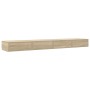 Cajones de cama Roble Sonoma 180x36,5x16,5 cm de madera hecha de , Mesitas de noche - Ref: Foro24-866981, Precio: 91,16 €, De...