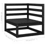 4-Sitzer-Gartensofa mit Kissen aus massivem Kiefernholz von vidaXL, Outdoor-Sofas - Ref: Foro24-3076413, Preis: 444,29 €, Rab...