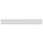 Cajones para cama en blanco, 135x36,5x16,5 cm, de madera de ingeniería de , Mesitas de noche - Ref: Foro24-866987, Precio: 82...