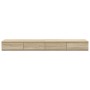 Cajones de cama  Roble Sonoma 135x36,5x16,5 cm Madera Elaborada | Foro24.es | Tu tienda online para hogar, jardín y más Foro24.es