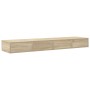 Cajones de cama  Roble Sonoma 135x36,5x16,5 cm Madera Elaborada | Foro24.es | Tu tienda online para hogar, jardín y más Foro24.es