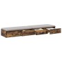 Cajones de Cama  Roble Ahumado 135x36.5x16.5 cm Madera Ingenierada | Foro24.es | Tu tienda online para hogar, jardín y más Foro24.es