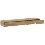 Cajones de Cama  en Roble Artesanal 135x36,5x16,5 cm de Madera de Ingeniería | Foro24.es | Tu tienda online para hogar, jardín y más Foro24.es