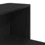 Estante de esquina Negro Roble 36,5x36,5x140 cm Madera elaborada de , Estantes y estanterías - Ref: Foro24-868052, Precio: 50...