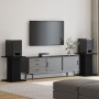 Soportes para altavoces 2 pcs Negro Roble 30x30x40 cm Madera de ingeniería de , Soportes para altavoces - Ref: Foro24-868054,...