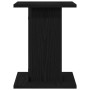 Soportes para altavoces 2 pcs Negro Roble 30x30x40 cm Madera de ingeniería de , Soportes para altavoces - Ref: Foro24-868054,...