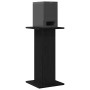 Soportes para altavoces (2 piezas) - Roble Negro 30x30x60 cm - Madera de ingeniería de , Soportes para altavoces - Ref: Foro2...