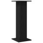 Soportes para Altavoces 2 pcs Roble Negro 30x30x80 cm Madera hecha de , Soportes para altavoces - Ref: Foro24-868056, Precio:...