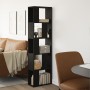 Estantería de 5 niveles en roble negro 45x23,5x162,5 cm de madera elaborada de , Librerías y estanterías - Ref: Foro24-868058...