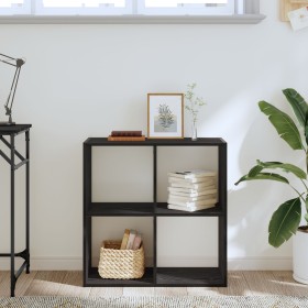 Estantería Negro Roble 68,5x32x68,5 cm Madera elaborada de , Librerías y estanterías - Ref: Foro24-868060, Precio: 56,10 €, D...