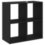 Estantería Negro Roble 68,5x32x68,5 cm Madera elaborada de , Librerías y estanterías - Ref: Foro24-868060, Precio: 56,10 €, D...