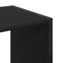Estantería Negro Roble 68,5x32x68,5 cm Madera elaborada de , Librerías y estanterías - Ref: Foro24-868060, Precio: 56,10 €, D...